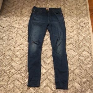 Mother high waisted looker jeans